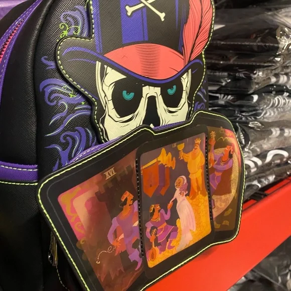 Loungefly Princess and the Frog voodoo backpack - Picture 2 of 4